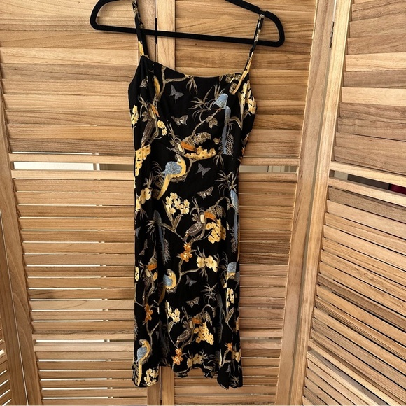 Rare Reformation Afternoon Birds Print Midi Dress size 0 - Picture 3 of 6